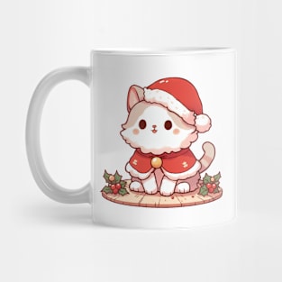 Cute Christmas Kitty Mug